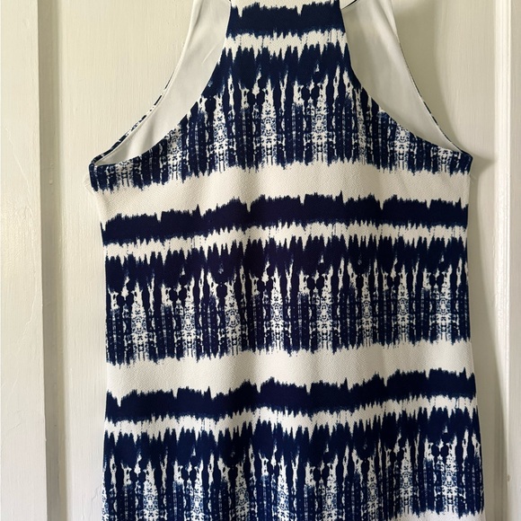 Love...Ady Navy & White Sleeveless Dress. Fully lined. No signs of wear. - Picture 4 of 6